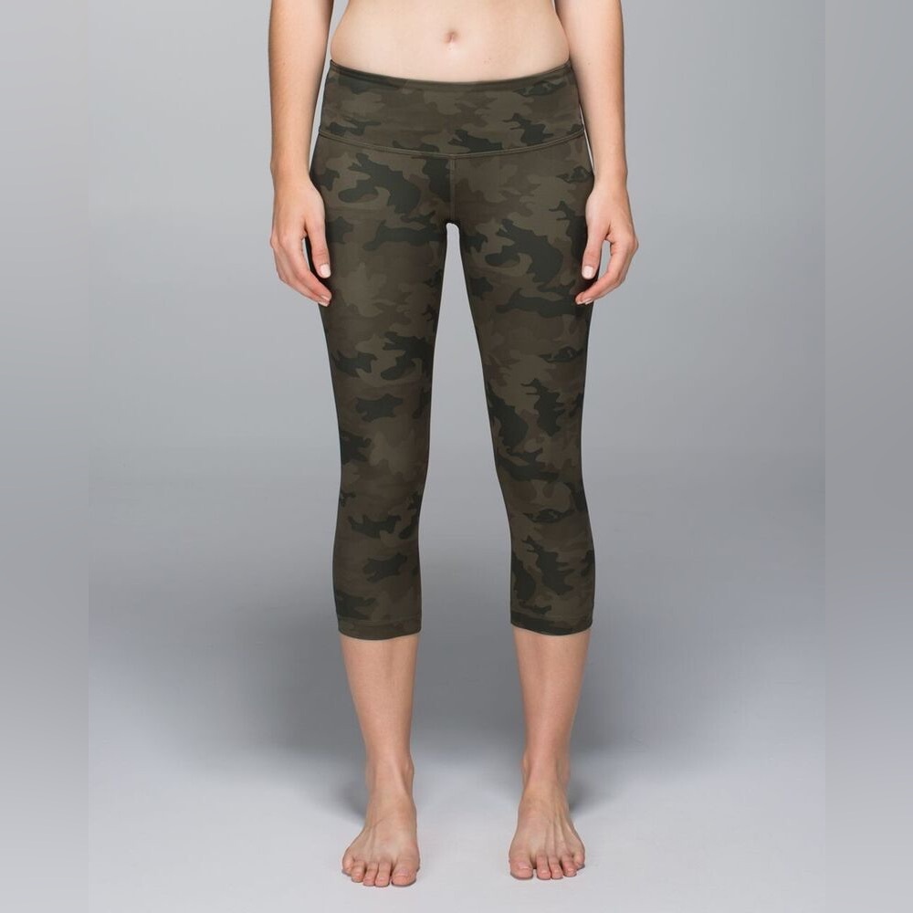 Camo Print Lululemon Leggings